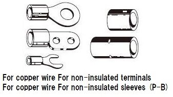 LOBSTER AK15A Professional Wire Terminals Connectors Ratcheting Crimper Eay Grip (SQ) : 1.25, 2, 5.5, 8m㎡ Made in Japan