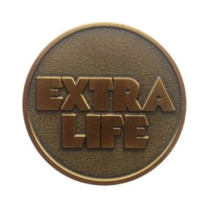 extra life coin quarter - ready player one extra life props replica - bronze