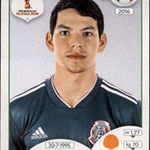 2018 Panini World Cup Stickers Russia #467 Hirving Lozano Mexico Soccer Sticker