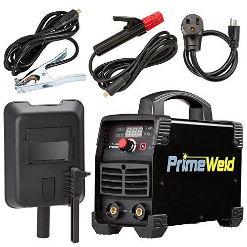 PrimeWeld 160A Arc/Stick Welder, 110V/220V Dual-Voltage Multipurpose Welder, Stick Welder Machine for Home or Jobsite Use, DC Stick Welder and Lift TIG Welder, 160Stick