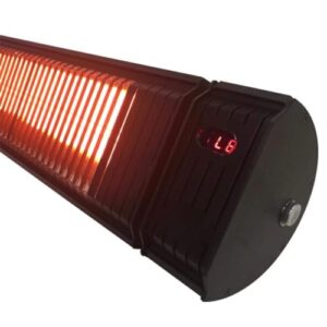 Aura CF30240B 3000 Watt Radiant Infrared Heater - Aura Series, Finish Color: Black