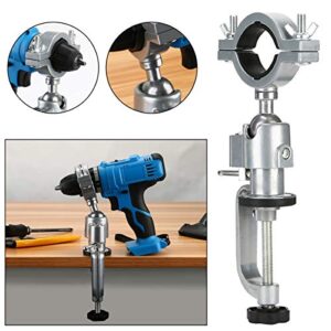 OCGIG 360 Degree Bench Clamp Vises Grinder Holder Electric Drill Stand Holder for Universal Work