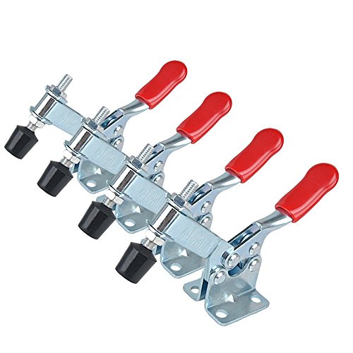 Yost Tools 30111 Medium Toggle Clamp (Pack of 4), Red