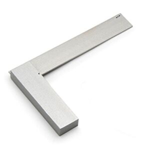 omex machinist steel square 12" | precision square solid industrial | 90 right angle precision ground hardened steel | 12 inches / 300 mm