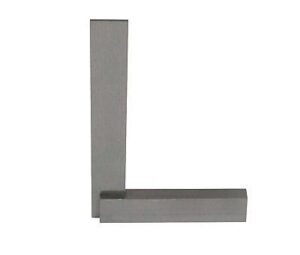 omex machinist steel square 8" | precision square solid industrial | 90 right angle precision ground hardened steel | 8 inches / 200 mm
