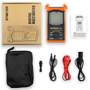 BTMETER BT-6688B Megohmmeter 200 Gig Ohm Digital Insulation Resistance Tester, 500V/1kV/2.5kV/5kV Test Voltage, Auto Ranging, Backlight Display