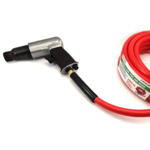 DP Dynamic Power 3/8 x 25 FT PVC Air Compressor Hose WITH 10 Pieces Air Compressor Accessories Kit