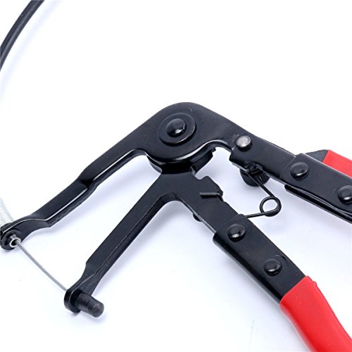 24" Flexible Hose Clamp Pliers Locking Tool Fuel Oil Water 2FT Long Reach