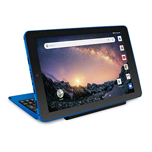 RCA 2018 Newest Premium High Performance Galileo 11.5" 2-in-1 Touchscreen Tablet PC Intel Quad-Core Processor 1GB RAM 32GB Hard Drive Webcam WiFi Bluetooth Android 6.0-Blue