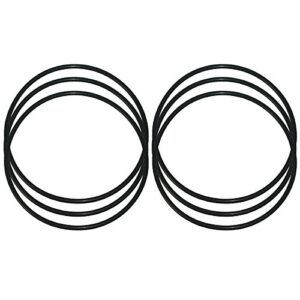 kleenwater water filter housing replacement o-rings, compatible with aqua-pure ap801-ap802, kemflo 5000 & 10000, keystone cg10, set of 6