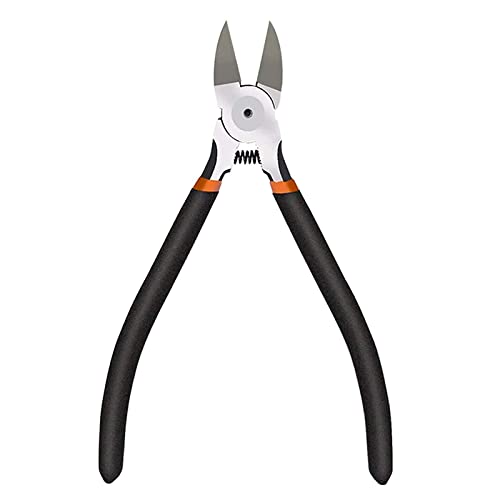 BOENFU Wire Cutters Heavy Duty Flush Cutters 6 Inch Side Cutters Pliers for Crafting, Jewelry Making, Artificial Flowers, Black