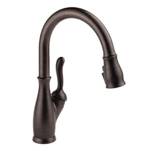 Delta 19978Z-RB-DST Leland Single-Handle Pull-Down Sprayer Kitchen Faucet, Venetian Bronze