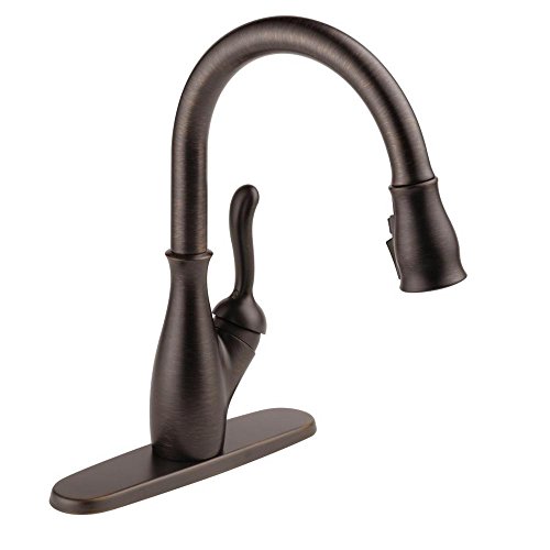 Delta 19978Z-RB-DST Leland Single-Handle Pull-Down Sprayer Kitchen Faucet, Venetian Bronze