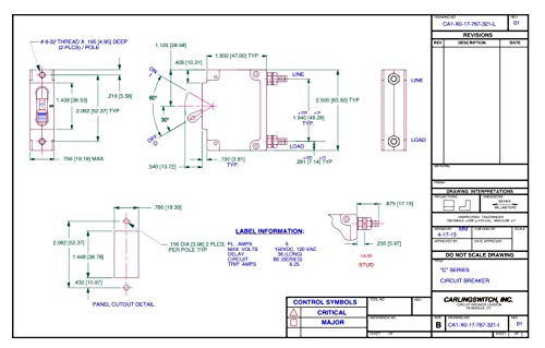 MidNite Solar MNEDC30 Circuit Breaker 30A 150VDC