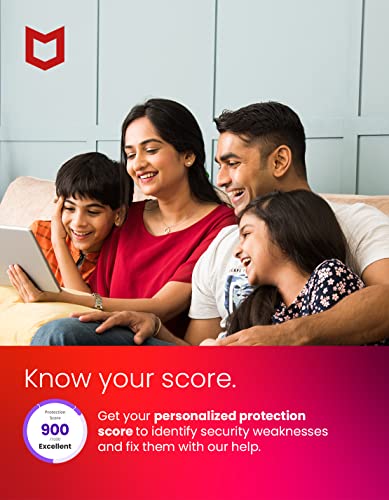 McAfee Live Safe | Unlimited Devices | Antivirus Internet and Identity Security Software | 1 Year Subscription | Key Card