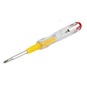 1pc new 100-500v multi-function household led electric test tester pen screwdriver voltage tester detector probe 137mm
