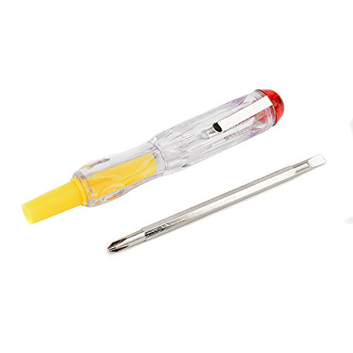 1pc New 100-500V Multi-function Household LED Electric Test Tester Pen Screwdriver Voltage Tester Detector Probe 137mm