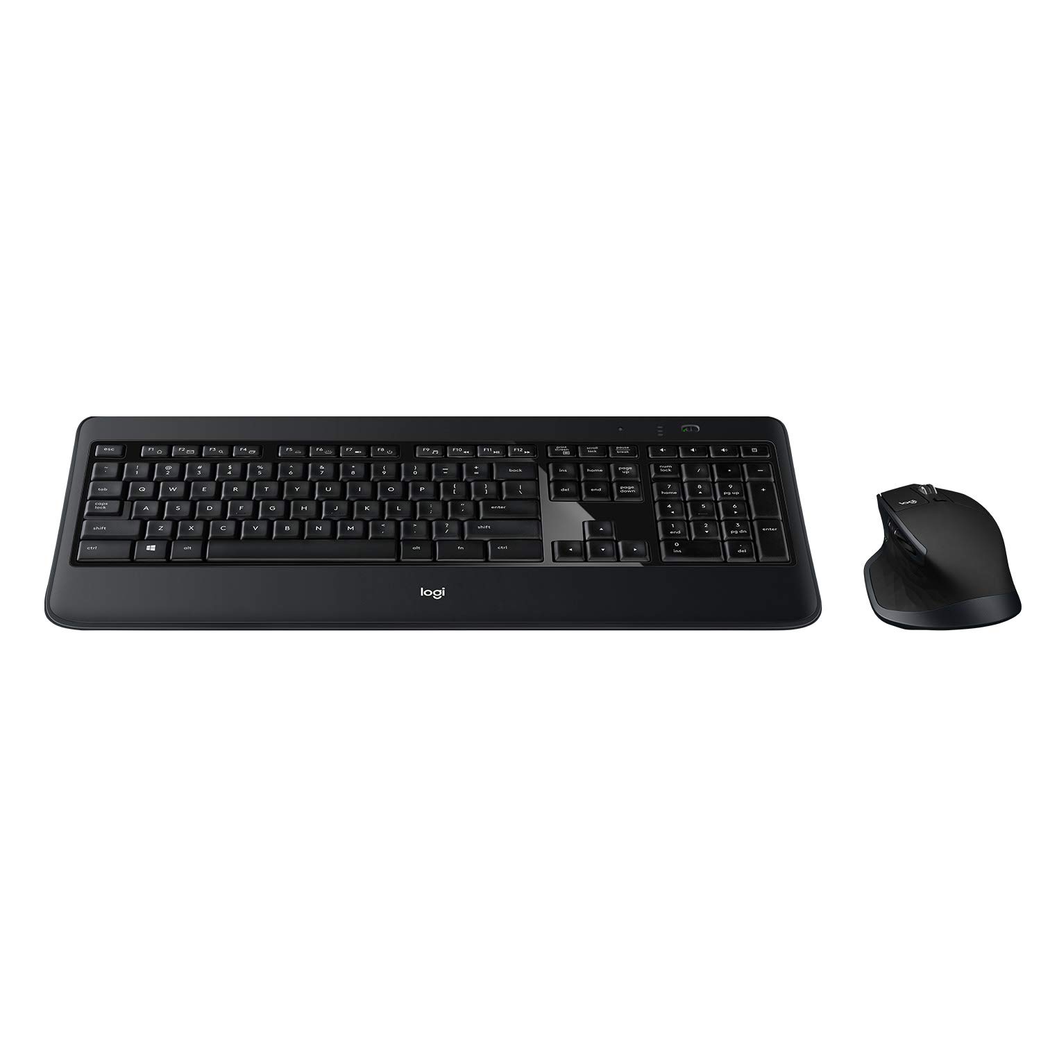 Logitech MX900 Performance Premium Backlit Keyboard and MX Master Mouse Combo , Black