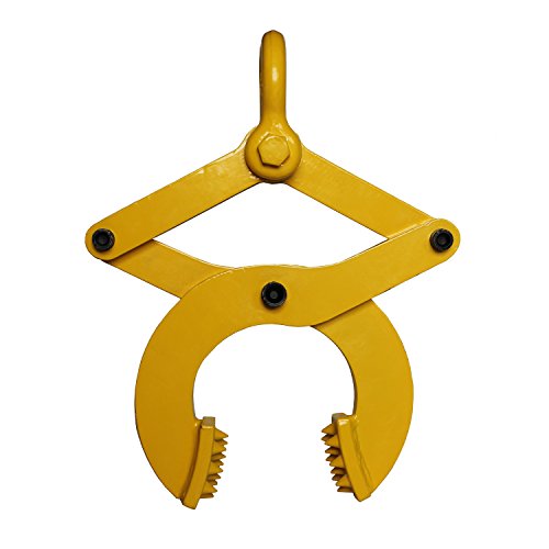 BISupply Pallet Puller Clamp, 6,000 lb pound Pulling Capacity, Pallet Grabber Hook Puller Tool for Forklift Chain