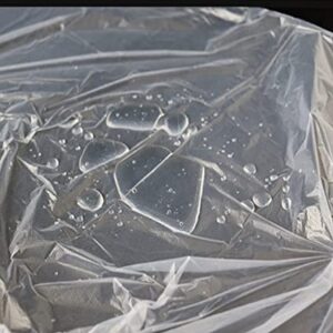 Parts Express 50 Pcs Clear Plastic Polyethylene Waterproof Disposable Aprons For Cooking, Painting