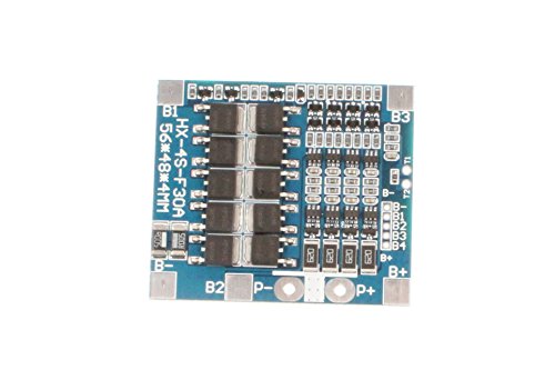 NOYITO 30A 4S 3.2V Lithium Iron Phosphate Battery Protection Board 12.8V with Balance Over-Current Over-Charge Over-Discharge Protection