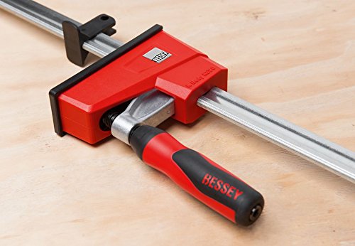 BESSEY KREK2440 K Body REVO Clamp Kit, 2 x 24 In., 2 x 40 In. and 1 set of KP Blocks - 1700 lbs Nominal Clamping Force. Spreader, and Woodworking Accessories - Clamps and Tools for Cabinetry