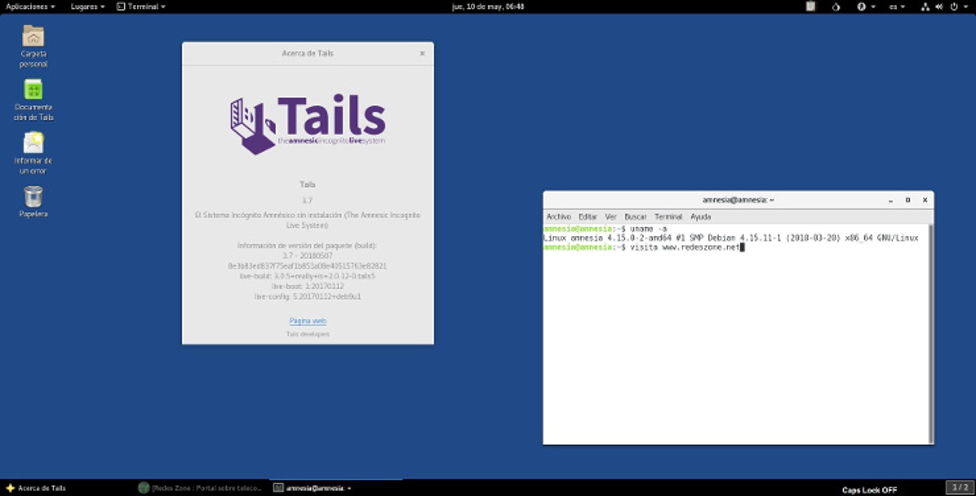 Tails Linux - Anonymous (TOR) Browsing / E-Mail and More on Fast 16GB Thumb Drive, Leaves No Trace, Latest Edition