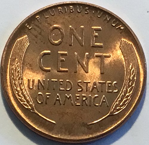 1942 D Lincoln Wheat Cent Red BU MS Penny Seller Mint State