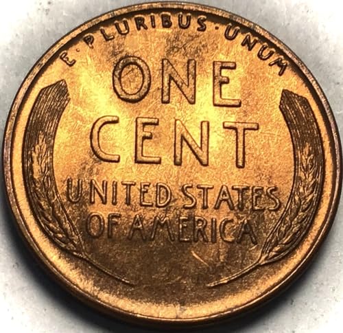 1942 D Lincoln Wheat Cent Red BU MS Penny Seller Mint State