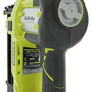 Ryobi 3 Piece 18V One+ Airstrike Brad Nailer Kit (Includes: 1 x P320 Brad Nailer, 1 x P102 2AH 18V Battery, 1 x P117 IntelliPort Dual Chemistry Battery Charger) (Renewed)