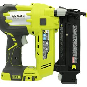 Ryobi 3 Piece 18V One+ Airstrike Brad Nailer Kit (Includes: 1 x P320 Brad Nailer, 1 x P102 2AH 18V Battery, 1 x P117 IntelliPort Dual Chemistry Battery Charger) (Renewed)