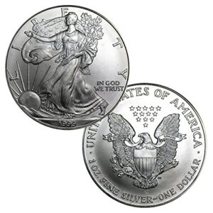 1999 american silver eagle $1 brilliant uncirculated