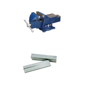 wilton 11105 wilton bench vise, jaw width 5-inch, jaw opening 5-inch with a-5, aluminum jaw cap, 5" jaw width