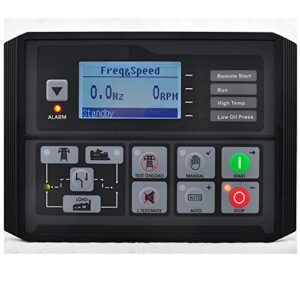 yokden dc42d-mk3 diesel/gasoline/gas genset generator engine controller manual/auto remote start ats control module dc 8-36v with mains monitor and amf function