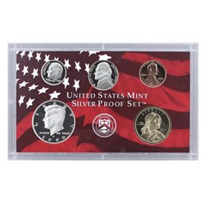 2000 S U.S. Mint Silver Proof Set - 10 Coins - OGP Superb Gem Uncirculated