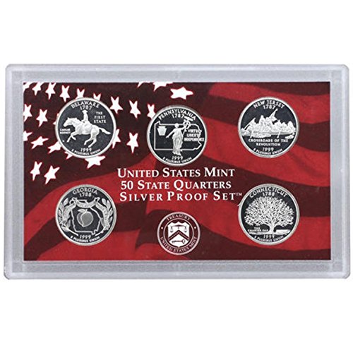 1999 S U.S. Mint Silver Proof Set - 9 Coins - OGP Superb Gem Uncirculated