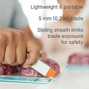 Slice Manual Carton Cutter Finger-Friendly Ceramic Blade Never Rusts, Pack of 1