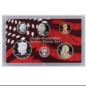 2008 S U.S. Mint Silver Proof Set - 14 Coins - OGP Superb Gem Uncirculated