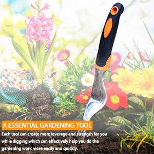 GANCHUN Hand Weeder Tool,Garden Weeding Tools with Ergonomic Handle,Garden Lawn Farmland Transplant Gardening Bonsai Tools