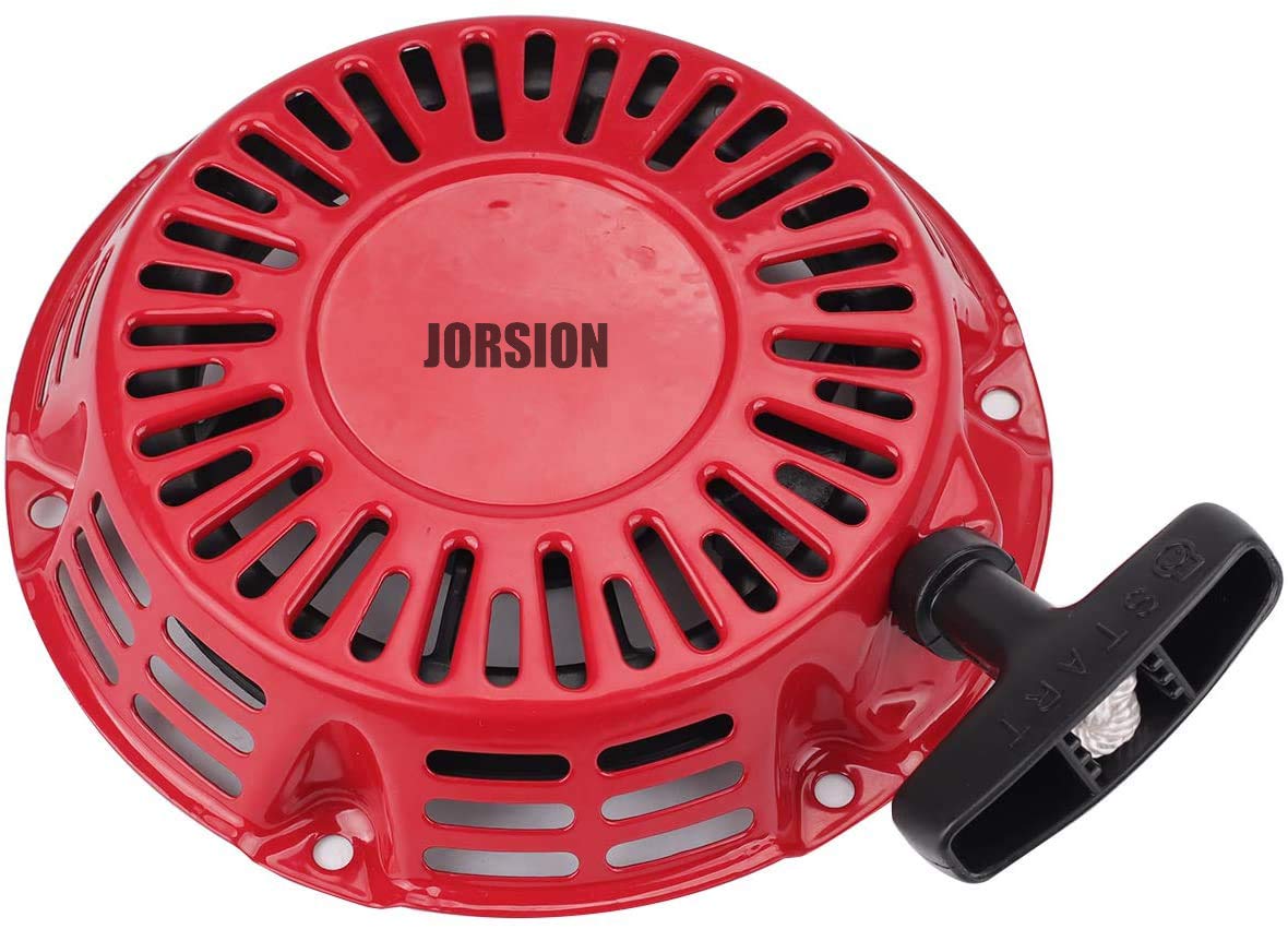 JORSION Recoil Starter Assembly for Honda GX120,GX160,GX200 (Steel Rod Paws) 28400-ZH8-013YA 28400-ZH8-013ZA