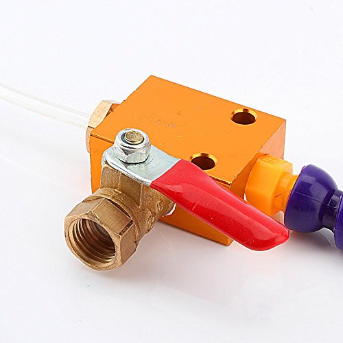 Thread Adjustable Magnetic Base Coolant Oil Water Hose Pipe for 8mm Air Pipe CNC Lathe Milling Drill