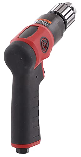 Chicago Pneumatic CP9285C - Air Power Drill, Hand Drill, Power Tools & Home Improvement, 3/8 Inch (10 mm), Keyed Chuck, Pistol Handle, 0.62 HP / 460 W, Stall Torque 4.1 ft. lbf / 5.5 NM - 3000 RPM