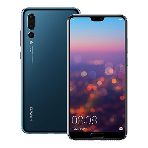 Huawei P20 Pro (CLT-L29) 6GB / 128GB 6.1-inches LTE Dual SIM Factory Unlocked - International Stock No Warranty (Midnight Blue)