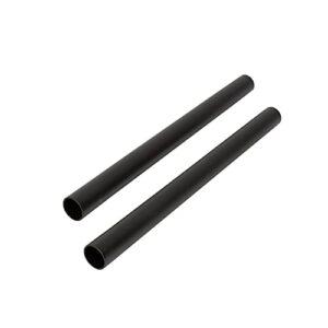 shop-vac 9199500 1-1/2 in. diameter extension wands, polypropylene construction, black in color, (2-pack)
