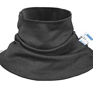 BSV Welding Neck Protection - Cut, Scratch & Heat Resistant Neck Protector/Gaiter, 100% made with DuPont™ Kevlar® - Protection for Men & Women (Large, Black)