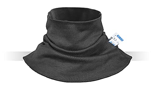 BSV Welding Neck Protection - Cut, Scratch & Heat Resistant Neck Protector/Gaiter, 100% made with DuPont™ Kevlar® - Protection for Men & Women (Large, Black)