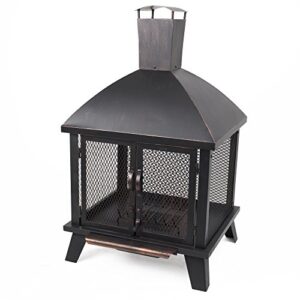 ghp group ofw577hc stratford house wood burning fire pit