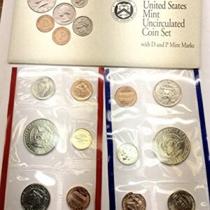 1992 P D US Mint set 10 Pieces comes in US mint Packaging Brilliant Uncirculated