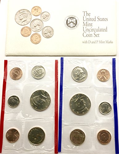 1992 P D US Mint set 10 Pieces comes in US mint Packaging Brilliant Uncirculated