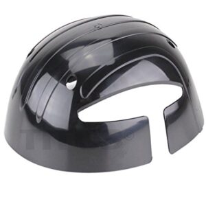 TITUS Lightweight Safety Bump Cap - Baseball Style Protective Hat (Black Vented)